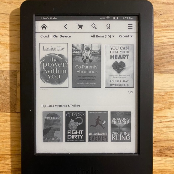 Kindle Other - Amazon Kindle Reader and case